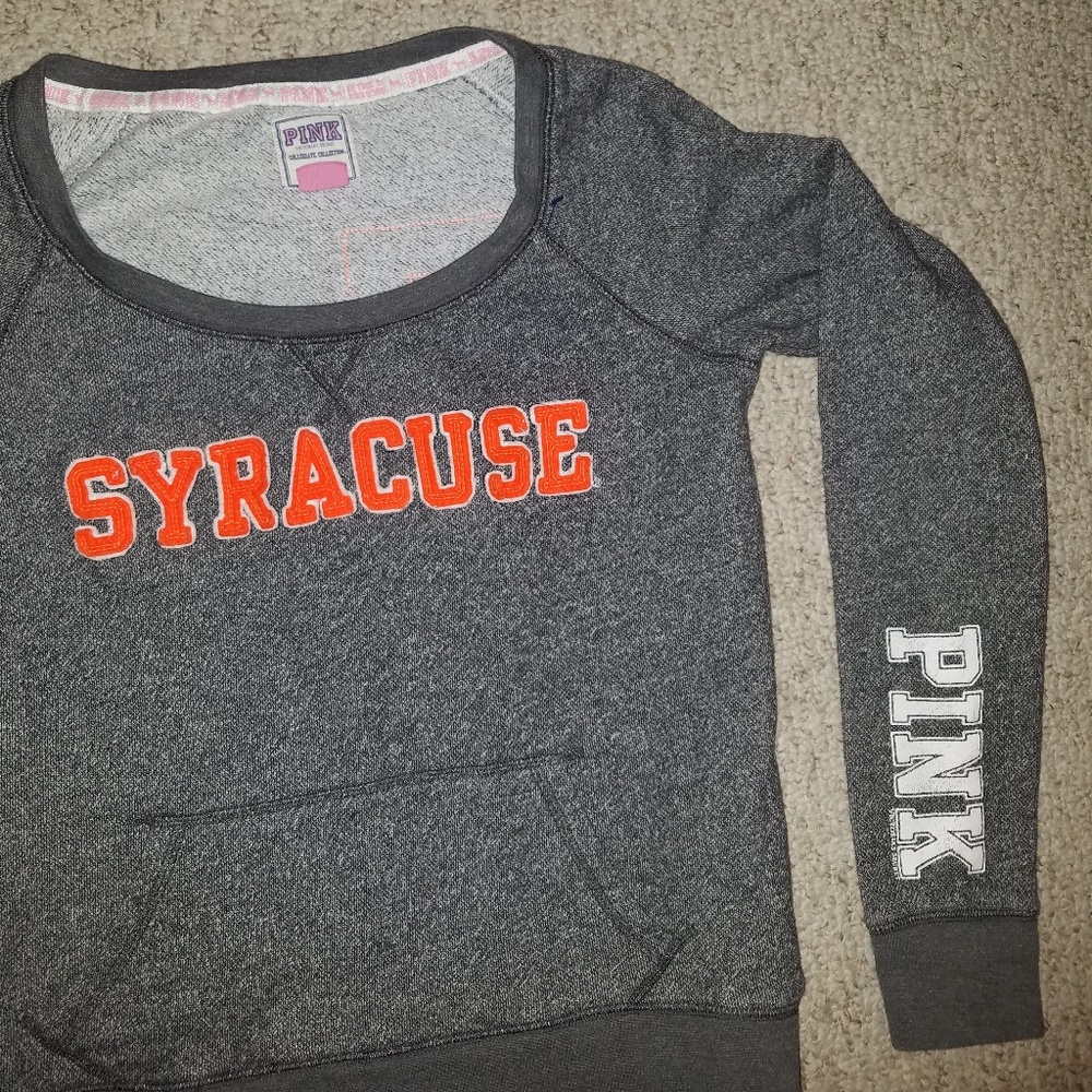 VS pink crew neck size large